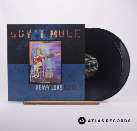 Gov't Mule Heavy Load Blues Double LP Vinyl Record - Front Cover & Record