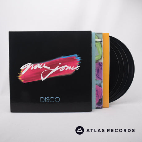 Grace Jones Disco 4 x LP Box Set Vinyl Record - Front Cover & Record