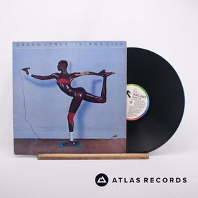 Grace Jones Island Life LP Vinyl Record - Front Cover & Record