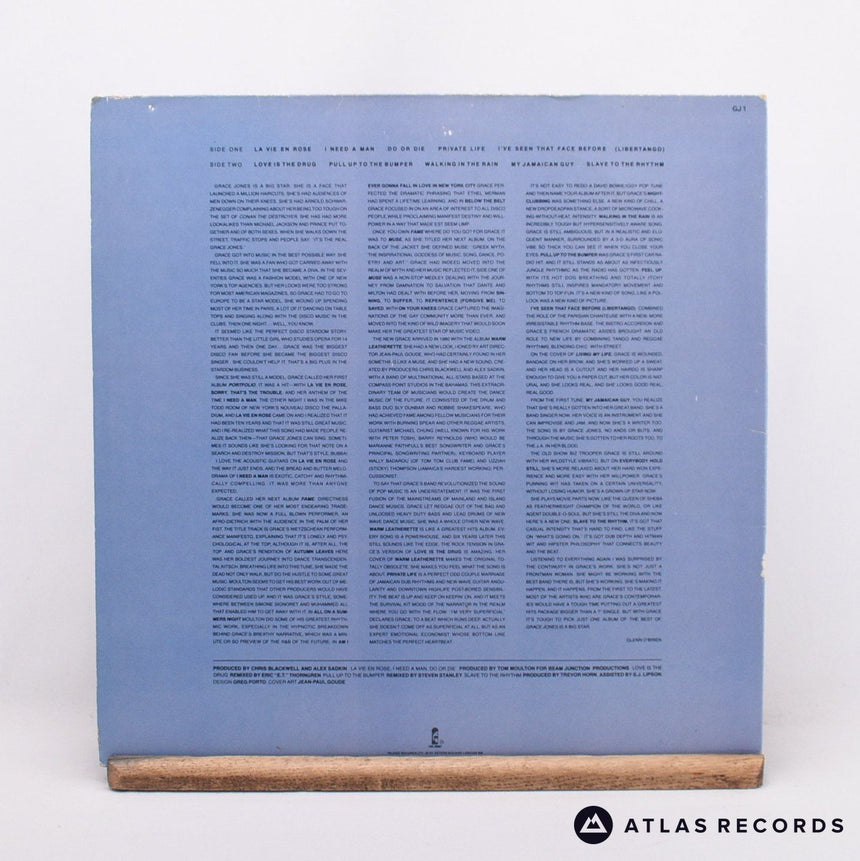Grace Jones - Island Life - Gatefold LP Vinyl Record - VG+/EX