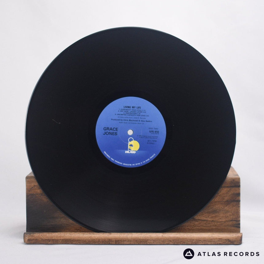 Grace Jones - Living My Life - Insert LP Vinyl Record - VG+/VG+