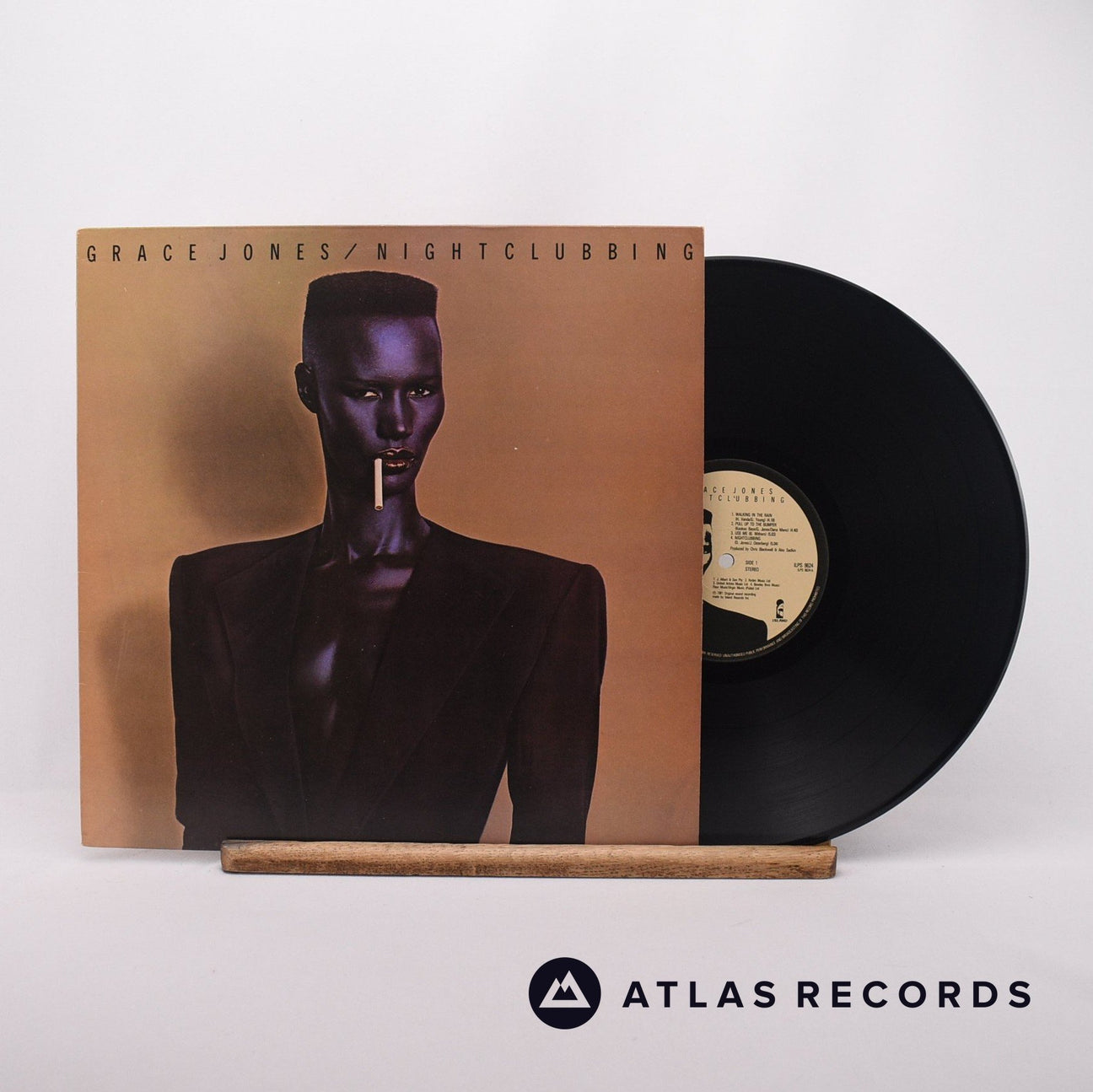 Grace Jones Nightclubbing LP Vinyl Record - Front Cover & Record