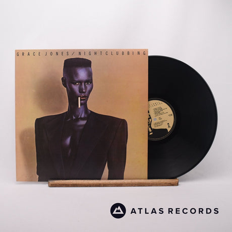 Grace Jones Nightclubbing LP Vinyl Record - Front Cover & Record
