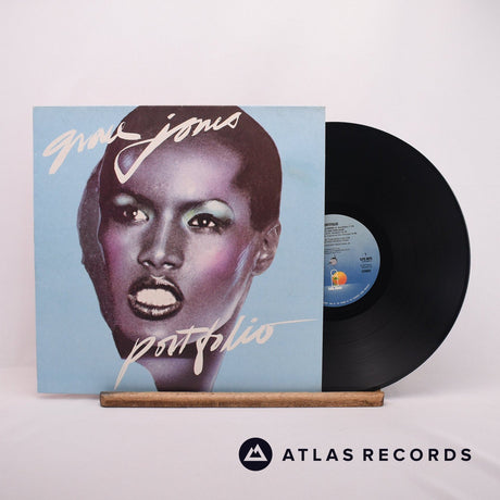 Grace Jones Portfolio LP Vinyl Record - Front Cover & Record