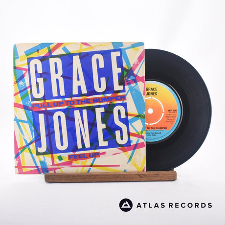 Grace Jones Pull Up To The Bumper 7" Vinyl Record - Front Cover & Record