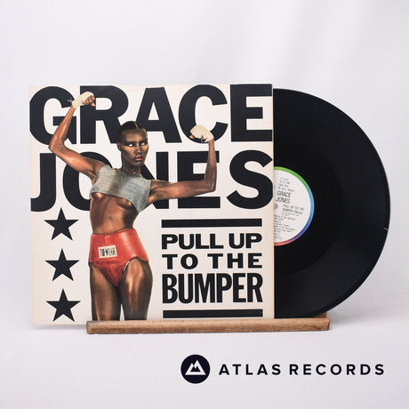 Grace Jones Pull Up To The Bumper 12" Vinyl Record - Front Cover & Record