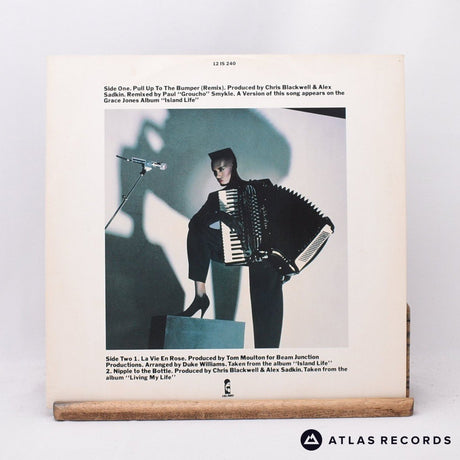 Grace Jones - Pull Up To The Bumper (Remix) - 12" Vinyl Record - EX/VG+