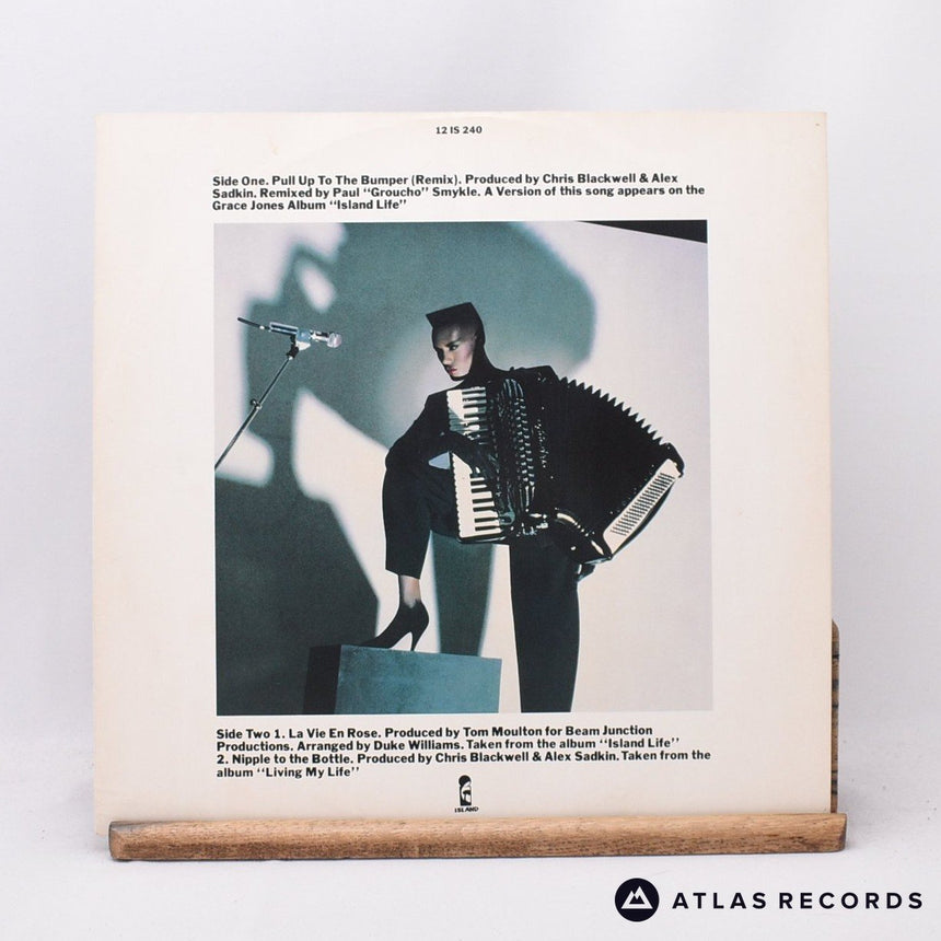 Grace Jones - Pull Up To The Bumper (Remix) - 12" Vinyl Record - EX/VG+