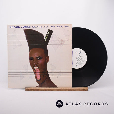 Grace Jones Slave To The Rhythm LP Vinyl Record - Front Cover & Record