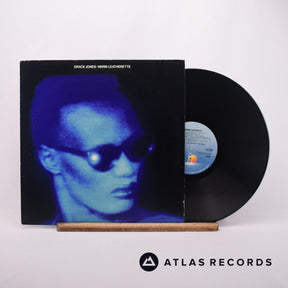 Grace Jones Warm Leatherette LP Vinyl Record - Front Cover & Record