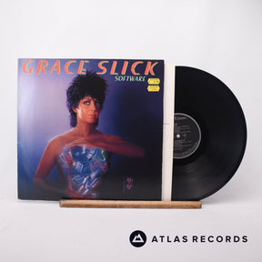 Grace Slick Software LP Vinyl Record - Front Cover & Record