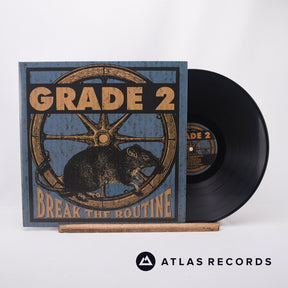 Grade 2 Break The Routine LP Vinyl Record - Front Cover & Record