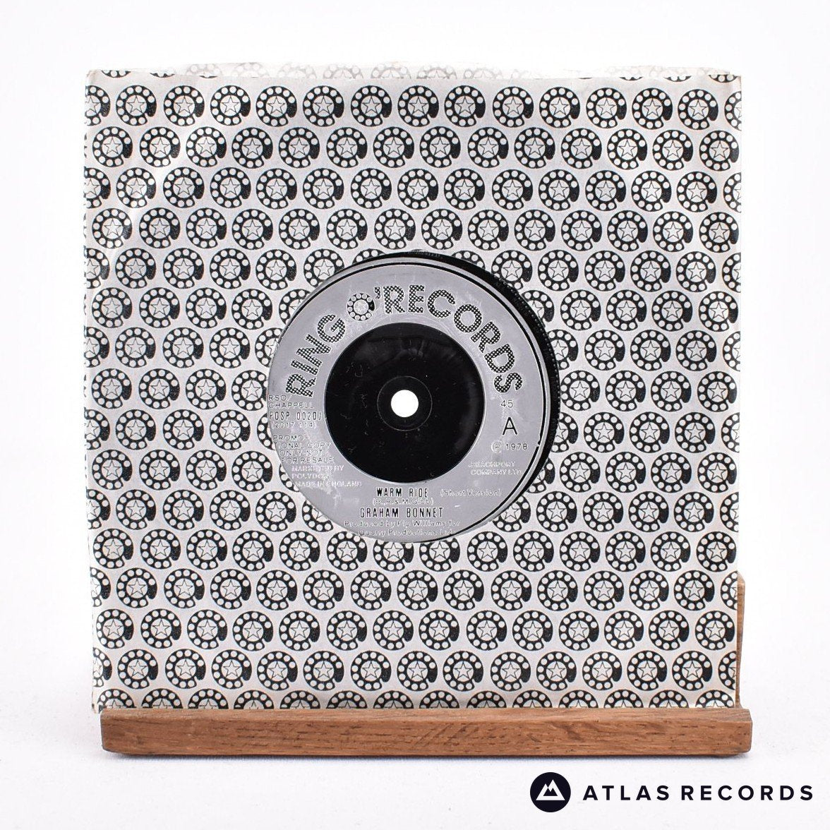 Graham Bonnet Warm Ride 7" Vinyl Record - In Sleeve