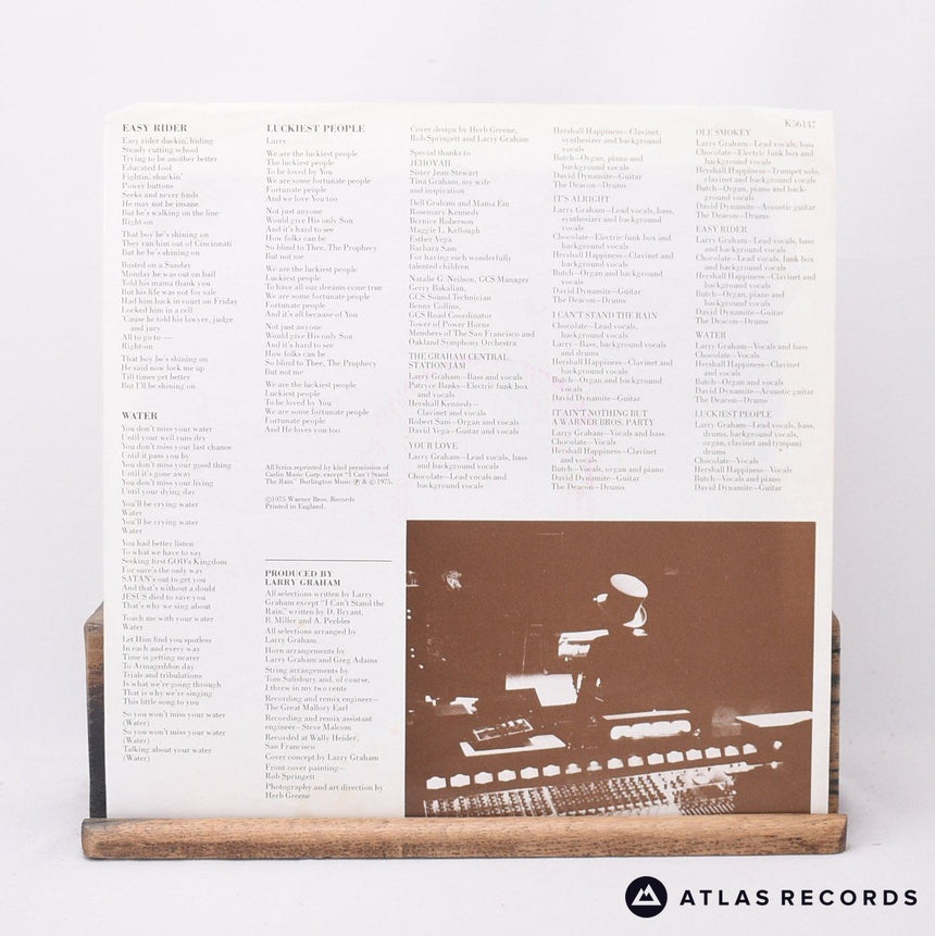 Graham Central Station - Ain't No 'Bout-A-Doubt It - LP Vinyl Record - EX/EX