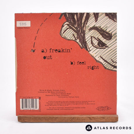 Graham Coxon - Freakin' Out - Limited Edition Numbered 7" Vinyl Record - EX/EX