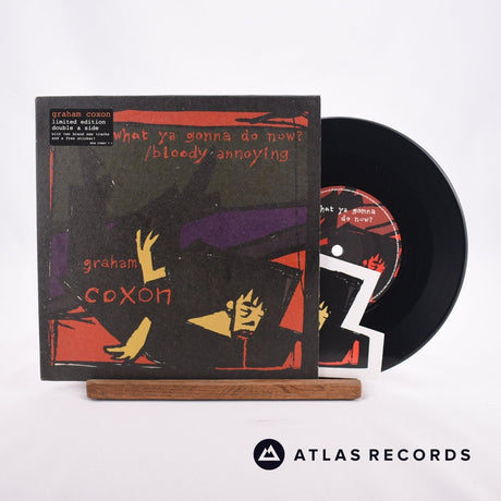 Graham Coxon What Ya Gonna Do Now? 7" Vinyl Record - Front Cover & Record