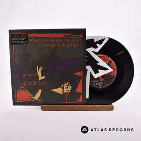 Graham Coxon What Ya Gonna Do Now? 7" Vinyl Record - Front Cover & Record