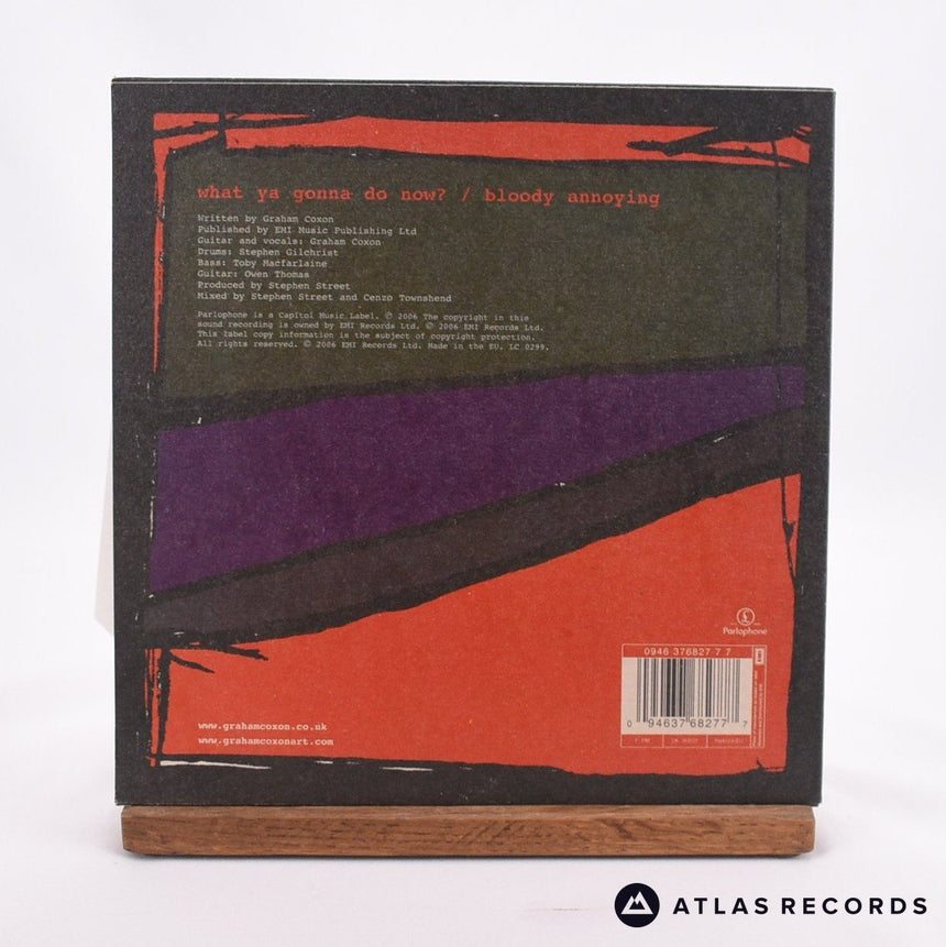 Graham Coxon - What Ya Gonna Do Now? - 7" Vinyl Record - NM/EX