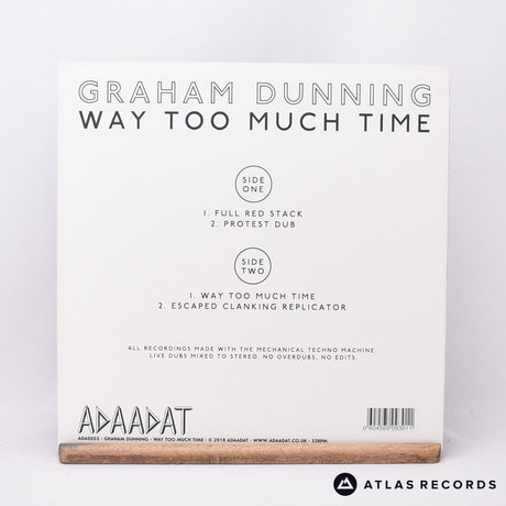 Graham Dunning - Way Too Much Time - 12" Vinyl Record - NM/EX