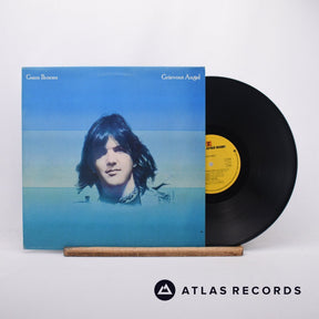 Gram Parsons Grievous Angel LP Vinyl Record - Front Cover & Record