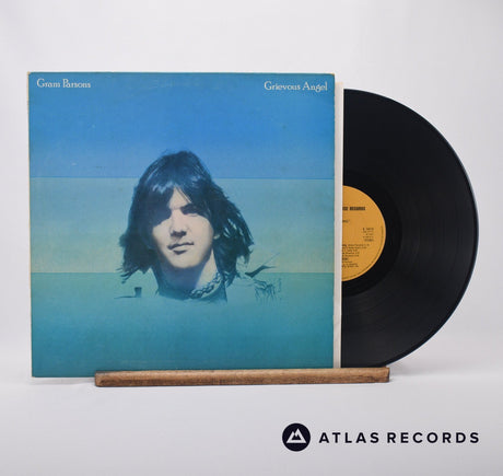 Gram Parsons Grievous Angel LP Vinyl Record - Front Cover & Record