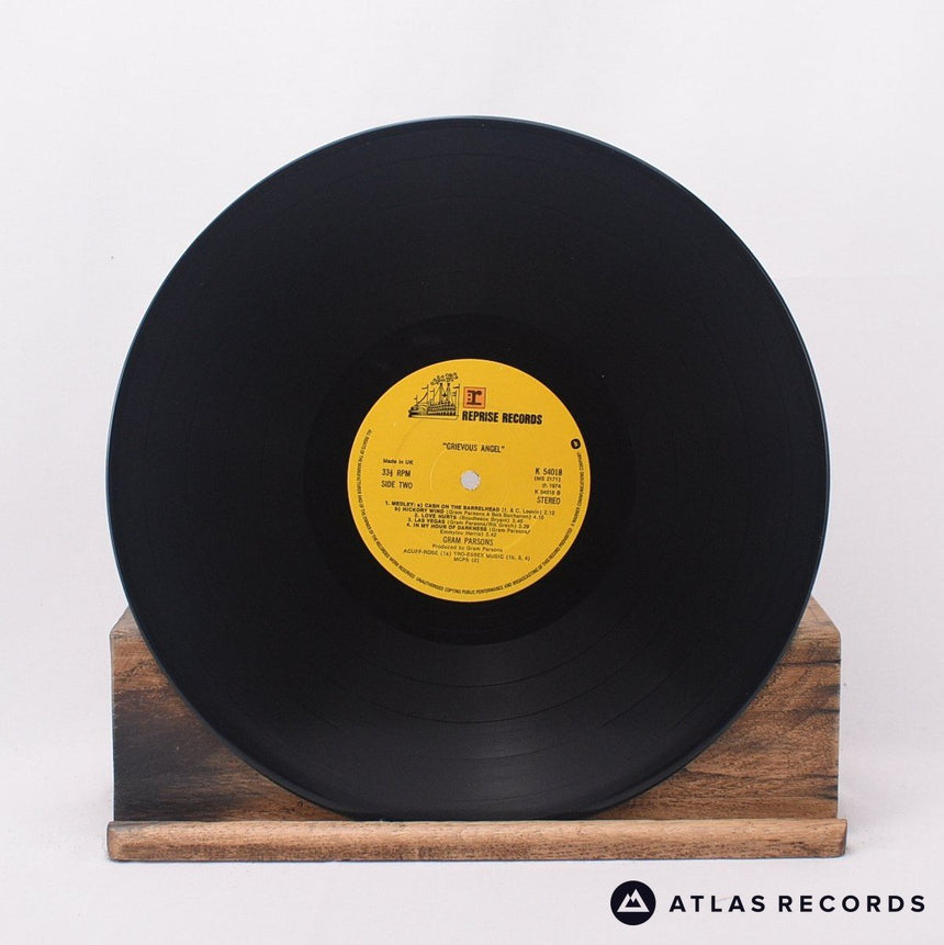 Gram Parsons - Grievous Angel - Reissue LP Vinyl Record - EX/EX