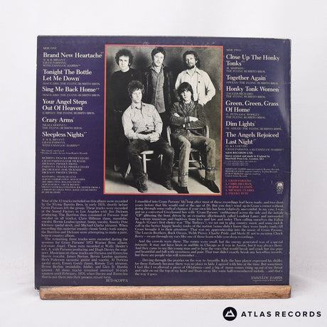 Gram Parsons - Sleepless Nights - LP Vinyl Record - VG+/EX