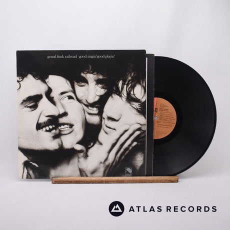 Grand Funk Railroad Good Singin' Good Playin' LP Vinyl Record - Front Cover & Record