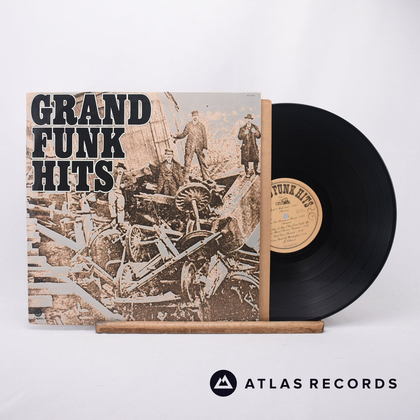 Grand Funk Railroad Grand Funk Hits LP Vinyl Record - Front Cover & Record