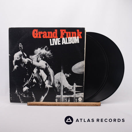 Grand Funk Railroad Live Album 2 x LP Vinyl Record - Front Cover & Record