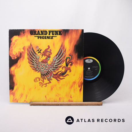 Grand Funk Railroad Phoenix LP Vinyl Record - Front Cover & Record