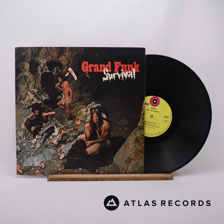 Grand Funk Railroad Survival LP Vinyl Record - Front Cover & Record