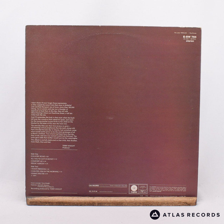 Grand Funk Railroad - Survival - Textured Sleeve LP Vinyl Record - VG+/VG+