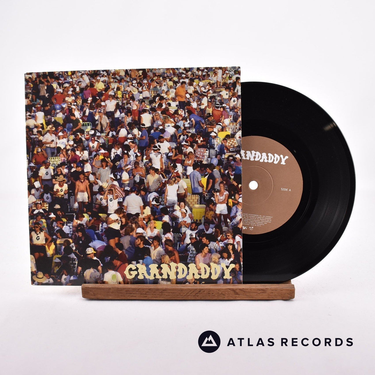 Grandaddy Elevate Myself 7" Vinyl Record - Front Cover & Record