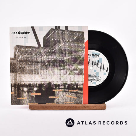 Grandaddy Now It's On 7" Vinyl Record - Front Cover & Record