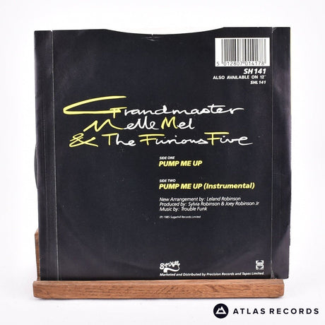 Grandmaster Melle Mel & The Furious Five - Pump Me Up - 7" Vinyl Record - EX/VG+