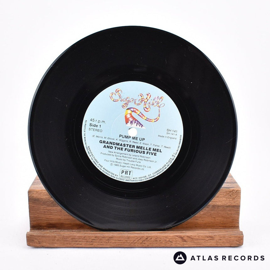 Grandmaster Melle Mel & The Furious Five - Pump Me Up - 7" Vinyl Record - EX/VG+