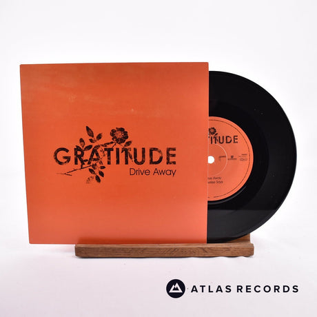 Gratitude Drive Away 7" Vinyl Record - Front Cover & Record