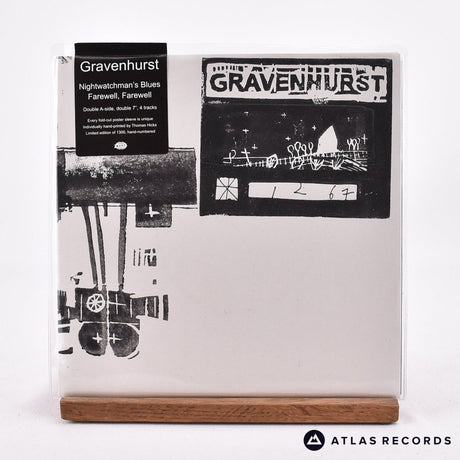 Gravenhurst Nightwatchman's Blues 2 x 7" Vinyl Record - Front Cover & Record