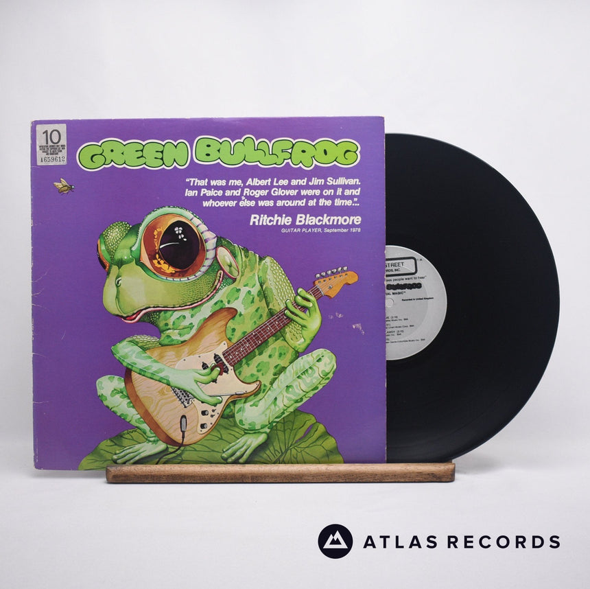 Green Bullfrog Natural Magic LP Vinyl Record - Front Cover & Record