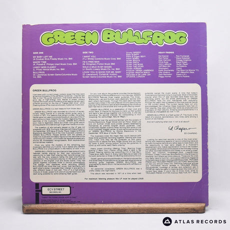 Green Bullfrog - Natural Magic - A-1 B-1 LP Vinyl Record - VG+/EX