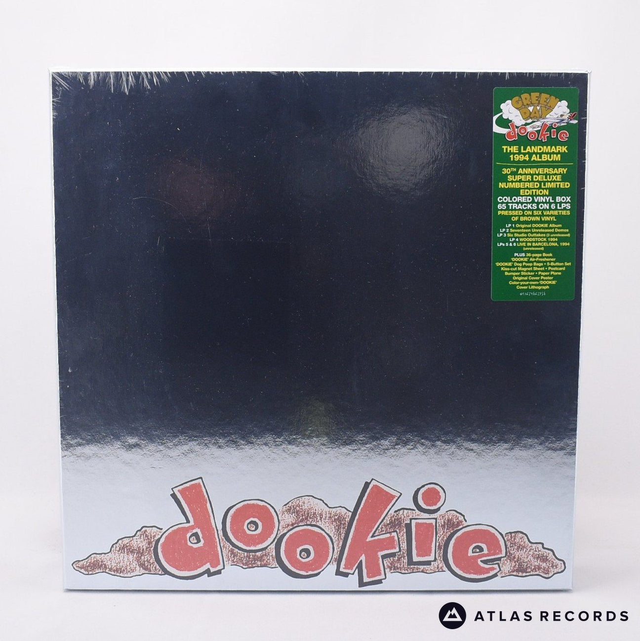 Green Day Dookie 6 x LP Vinyl Record - Front Cover & Record