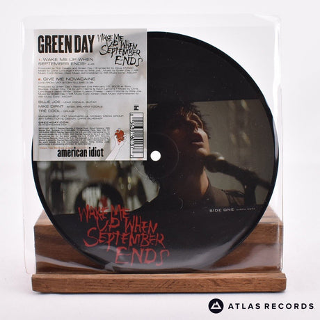 Green Day Wake Me Up When September Ends 7" Vinyl Record - Front Cover & Record