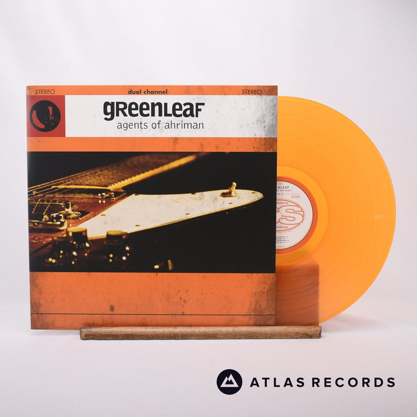 Greenleaf Agents Of Ahriman LP Vinyl Record - Front Cover & Record