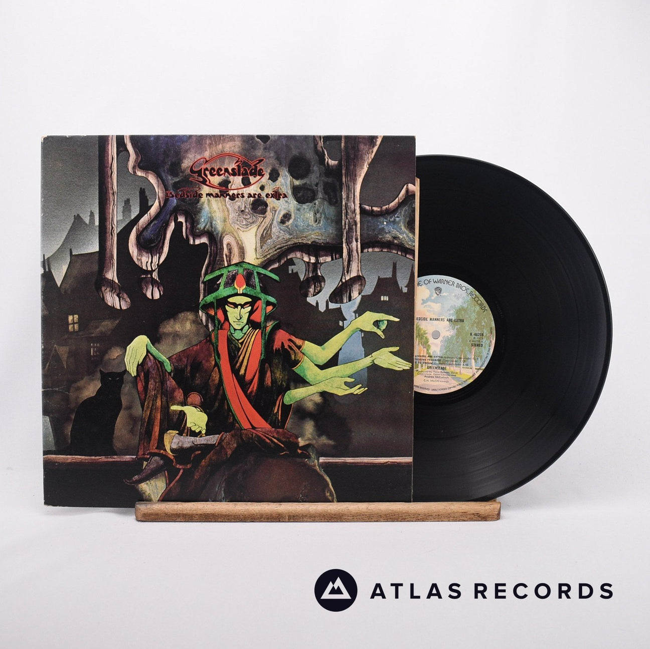 Greenslade Bedside Manners Are Extra LP Vinyl Record - Front Cover & Record