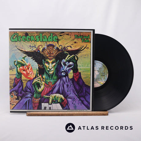 Greenslade Time And Tide LP Vinyl Record - Front Cover & Record