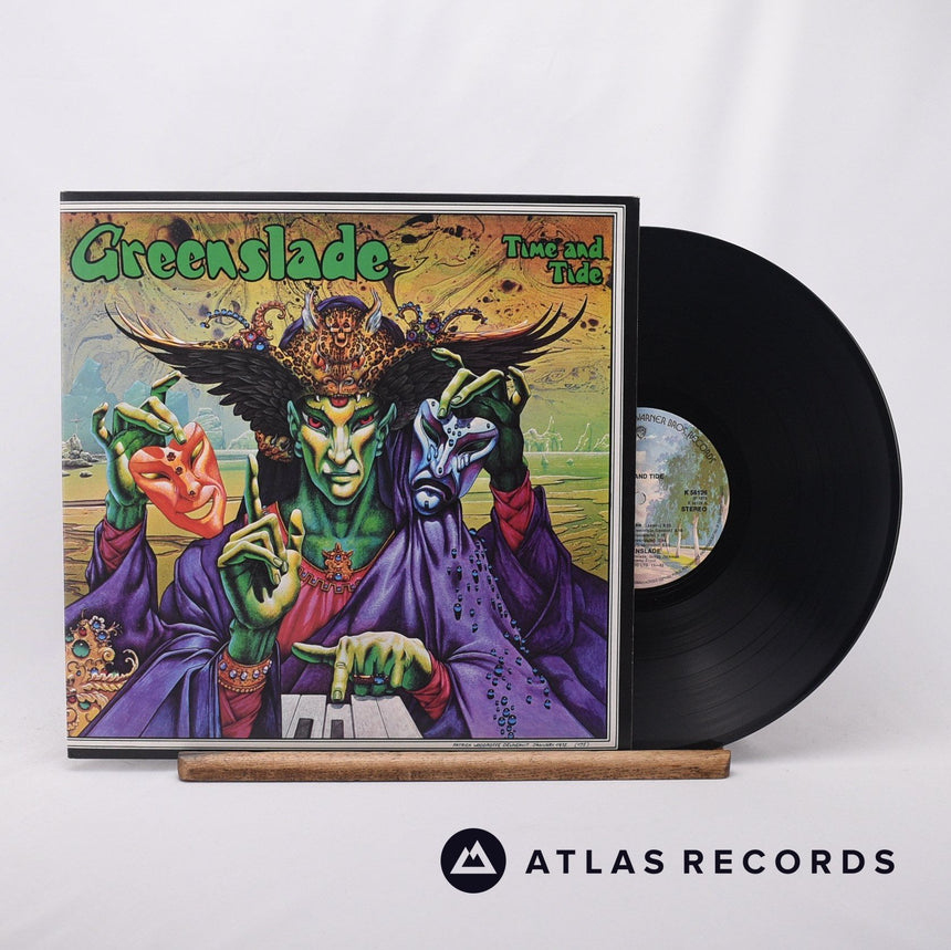 Greenslade Time And Tide LP Vinyl Record - Front Cover & Record