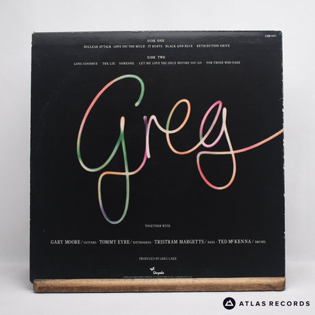 Greg Lake - Greg Lake - LP Vinyl Record - EX/EX