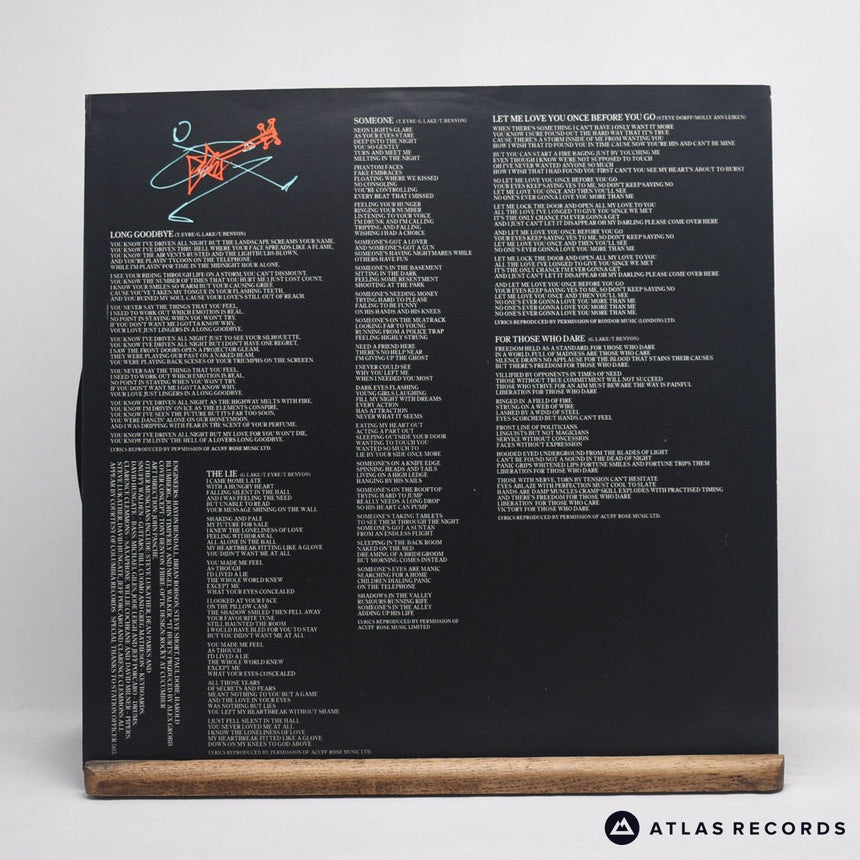 Greg Lake - Greg Lake - LP Vinyl Record - EX/EX