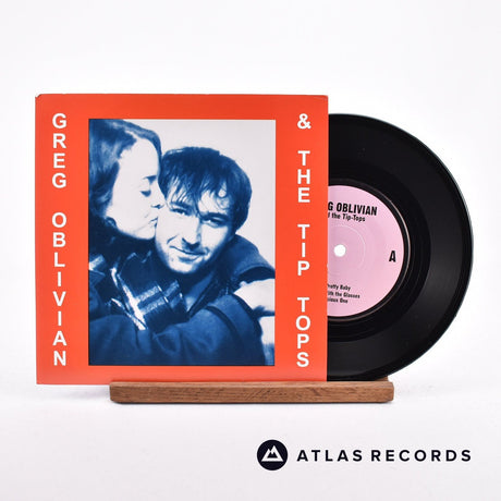 Greg Oblivian & The Tip-Tops Pretty Baby 7" Vinyl Record - Front Cover & Record